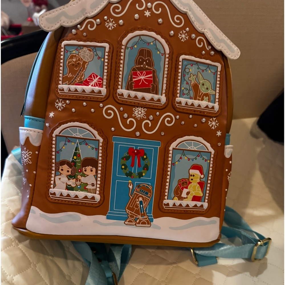 Star wars loungefly christmas mini backpack